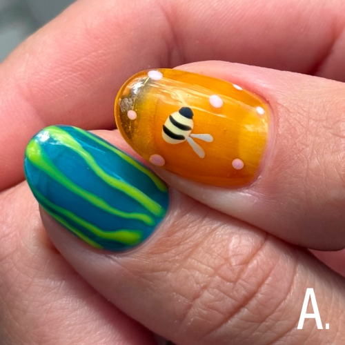 вітражний гель-лак Marble glass