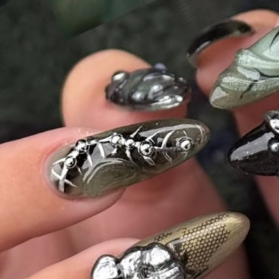 вітражний гель-лак Marble glass