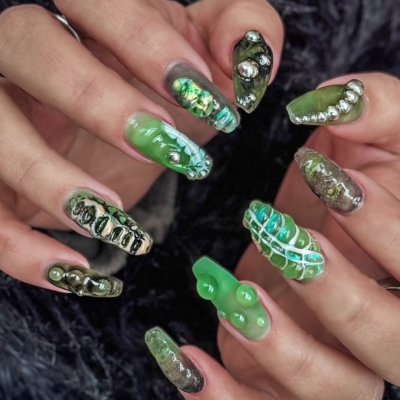 вітражний гель-лак Marble glass