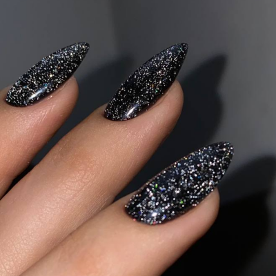 гель-лак з блискітками