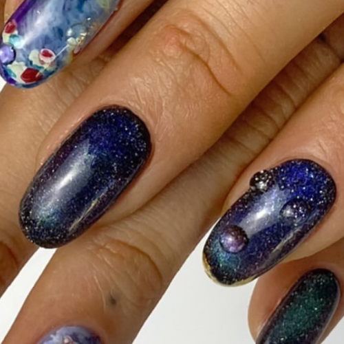 гель-лак "котяче око" Reflective