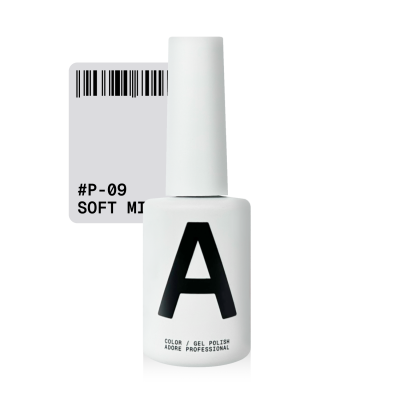 гель-лак ADORE PROFESSIONAL Pastel 12ml P-09 - soft mist