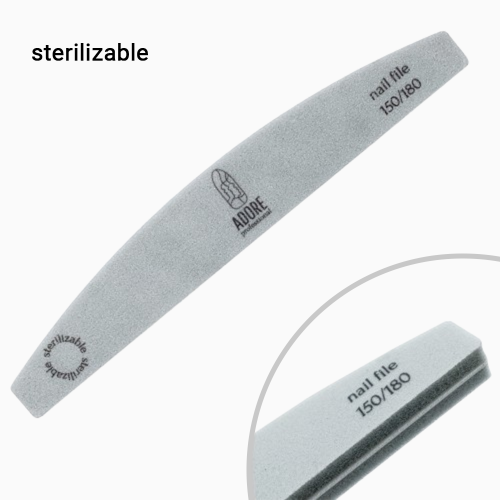 Баф для нігтів ADORE professional 150/180 півколо 