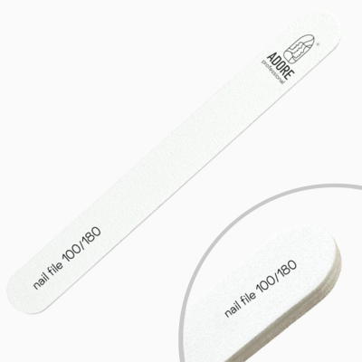 Пилка для нігтів ADORE professional 100/180 пряма