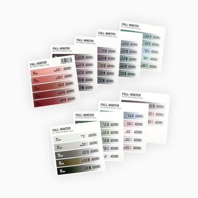 набір наліпок на тіпси Fall-Winter Stickers