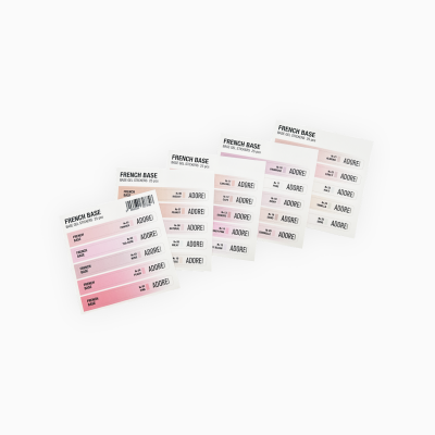 набір наліпок на тіпси French Stickers