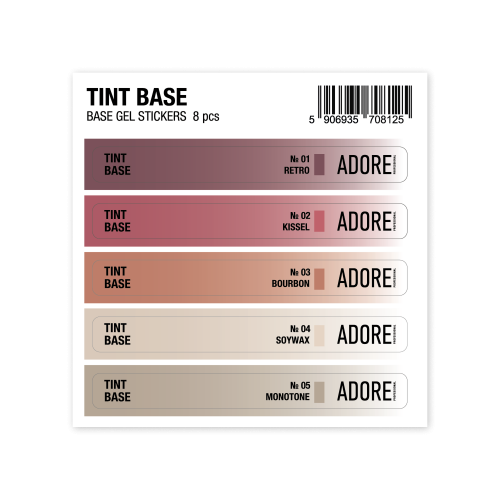 набір наліпок на тіпси Tint Stickers