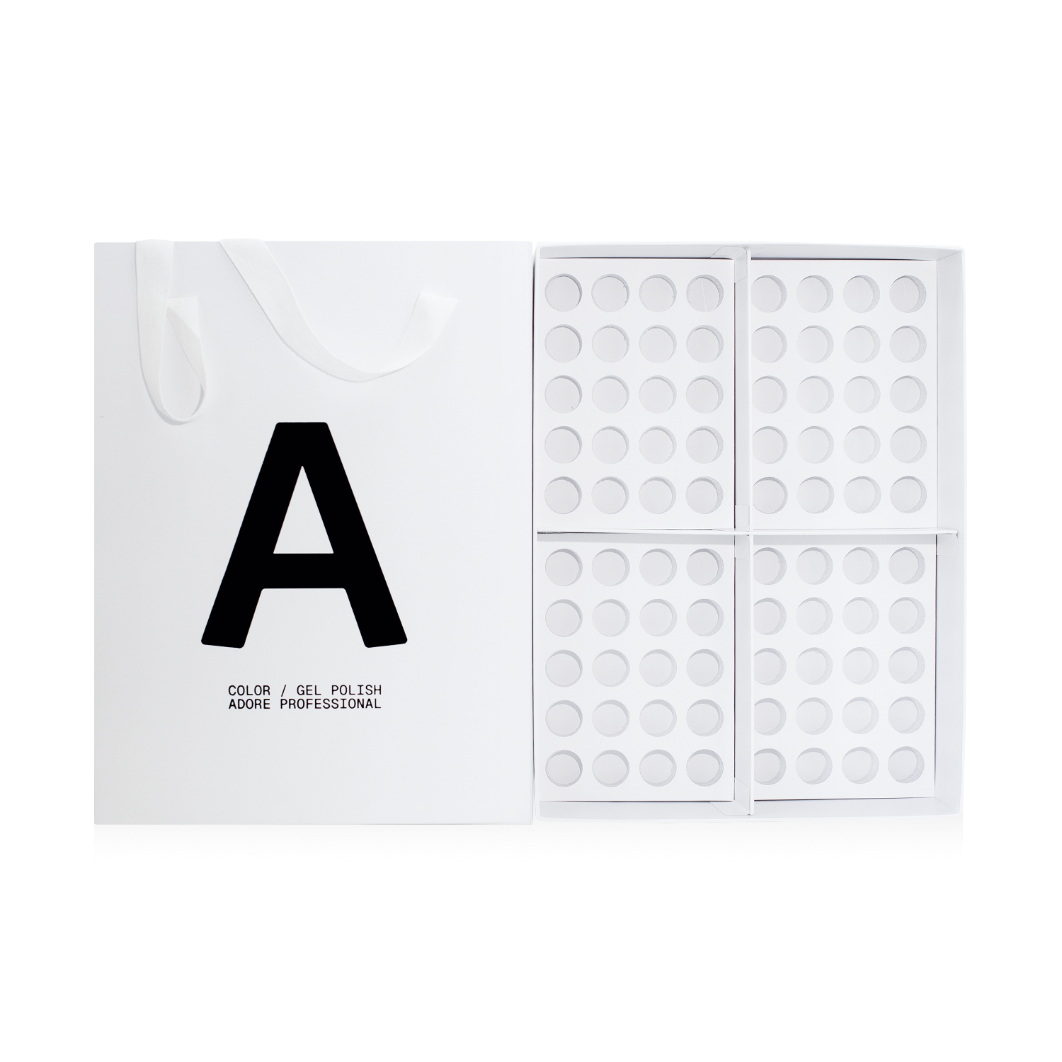 бокс-органайзер ADORE Gel Polish Box 12ml x 80pcs organizer х case-bag