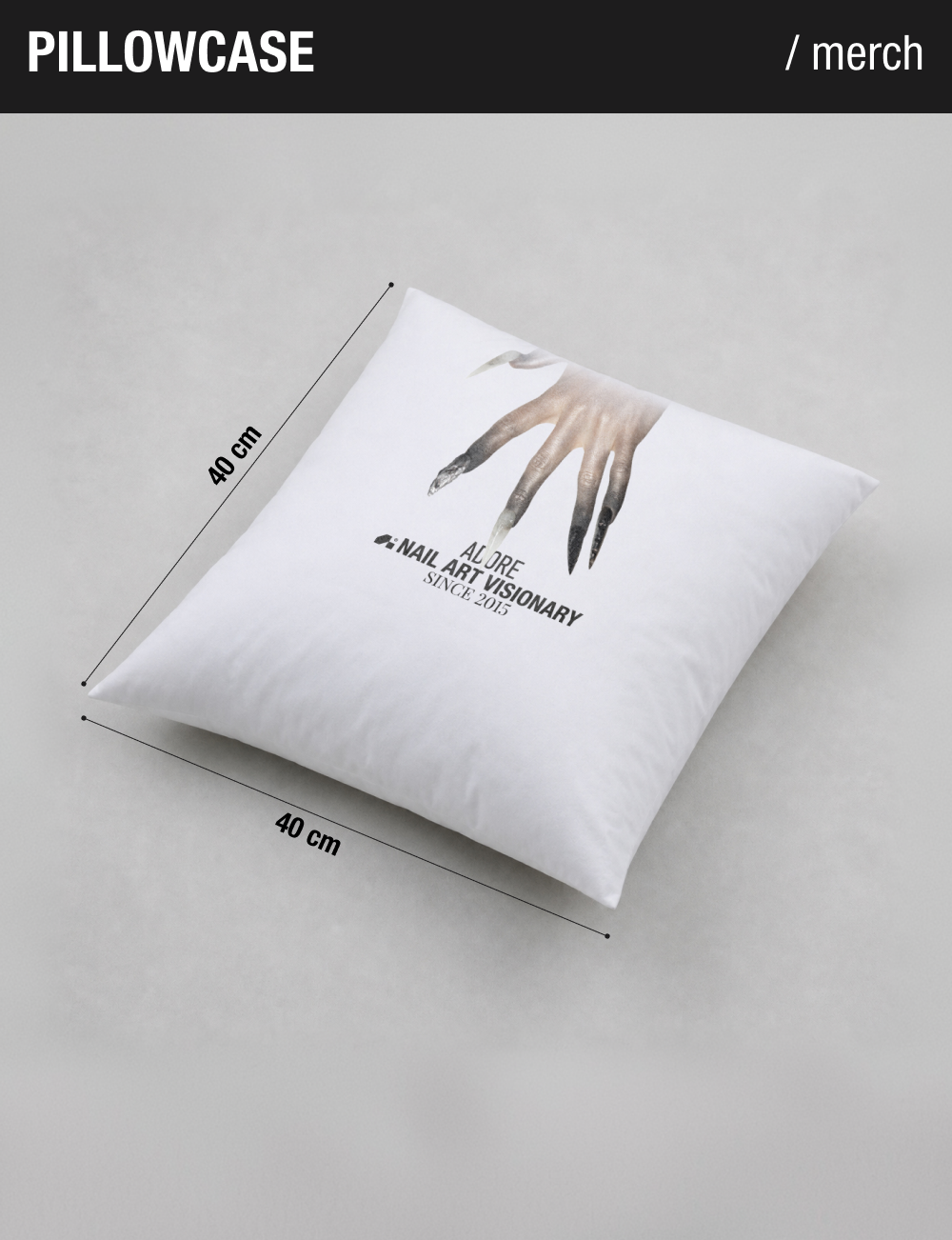 ADORE Signature Pillowcase