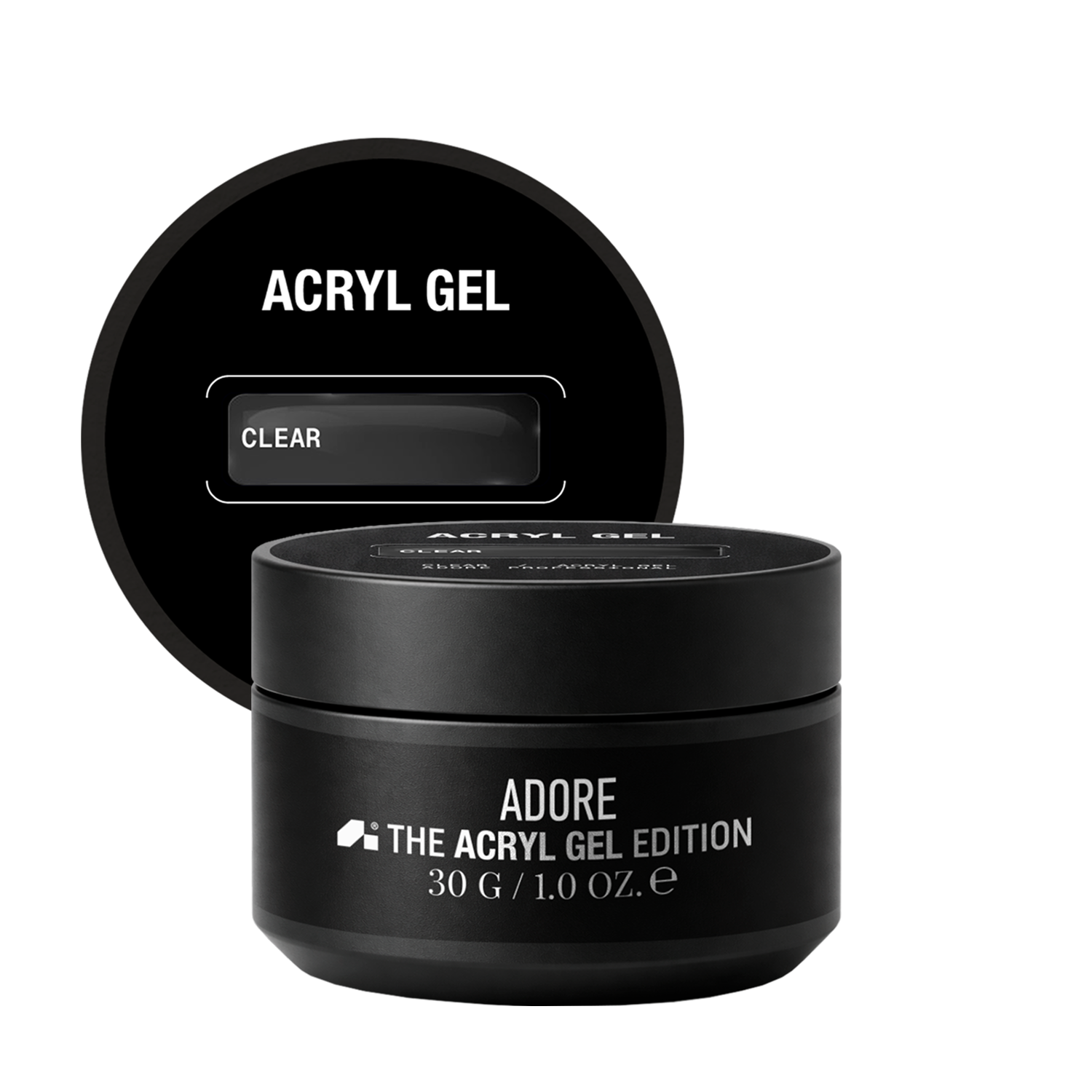 акрил-гель для нарощування нігтів ADORE PROFESSIONAL Acryl Gel 30ml - clear
