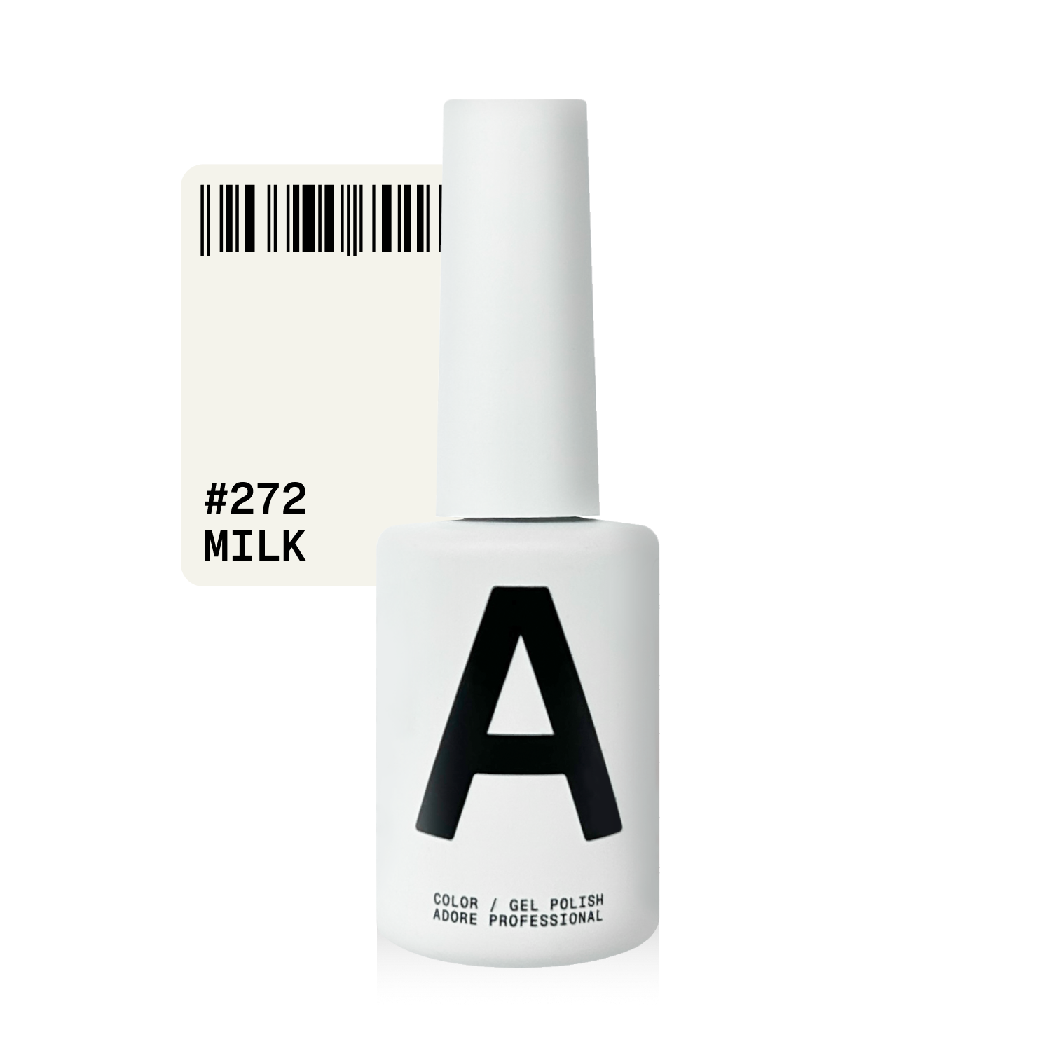 гель-лак Basic Palette 12ml №272 - milk