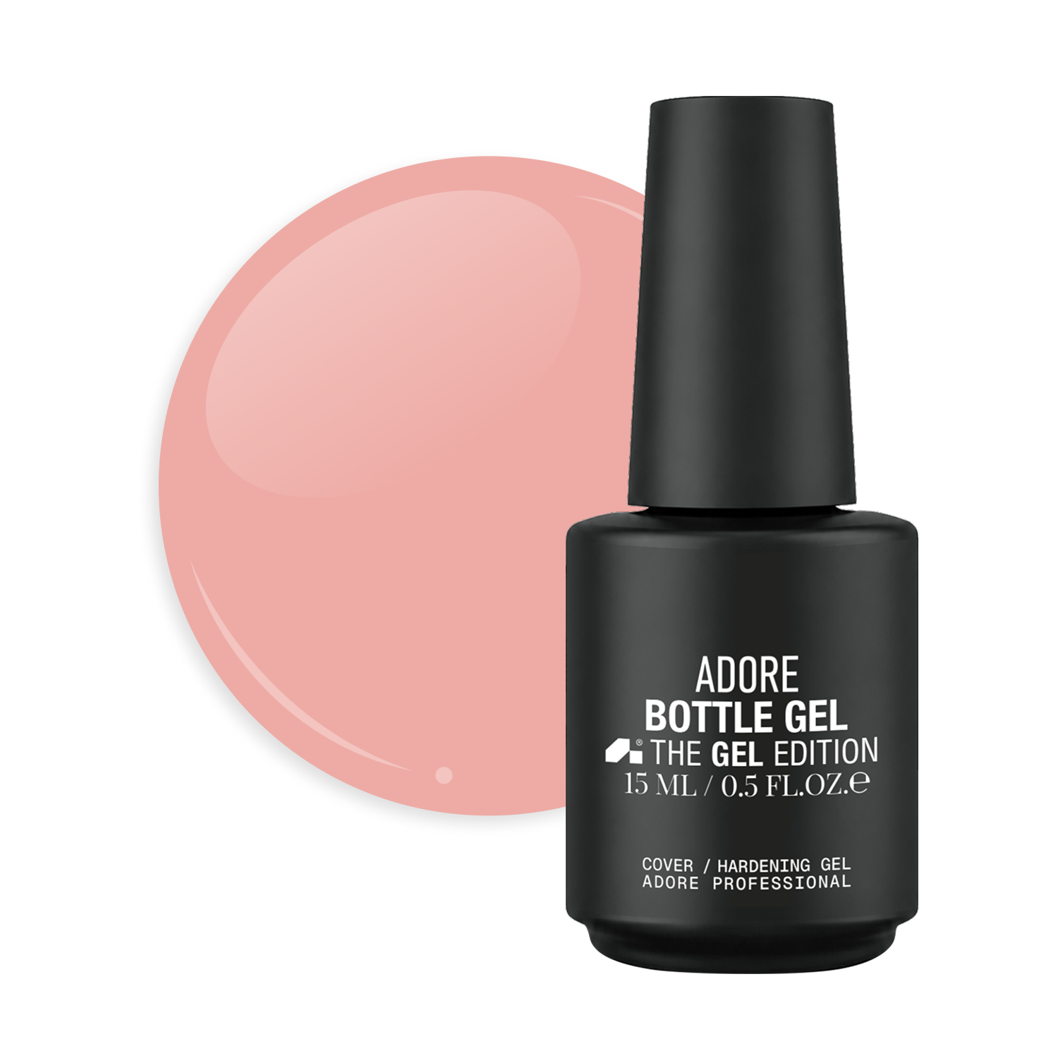 середньо густий гель для зміцнення нігтів Bottle Gel 