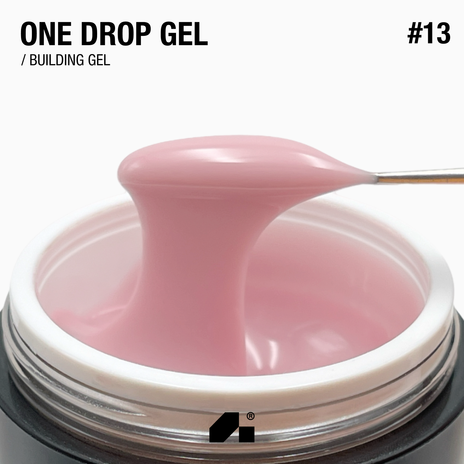 густий гель для нарощування нігтів (рефіл) one Drop Gel