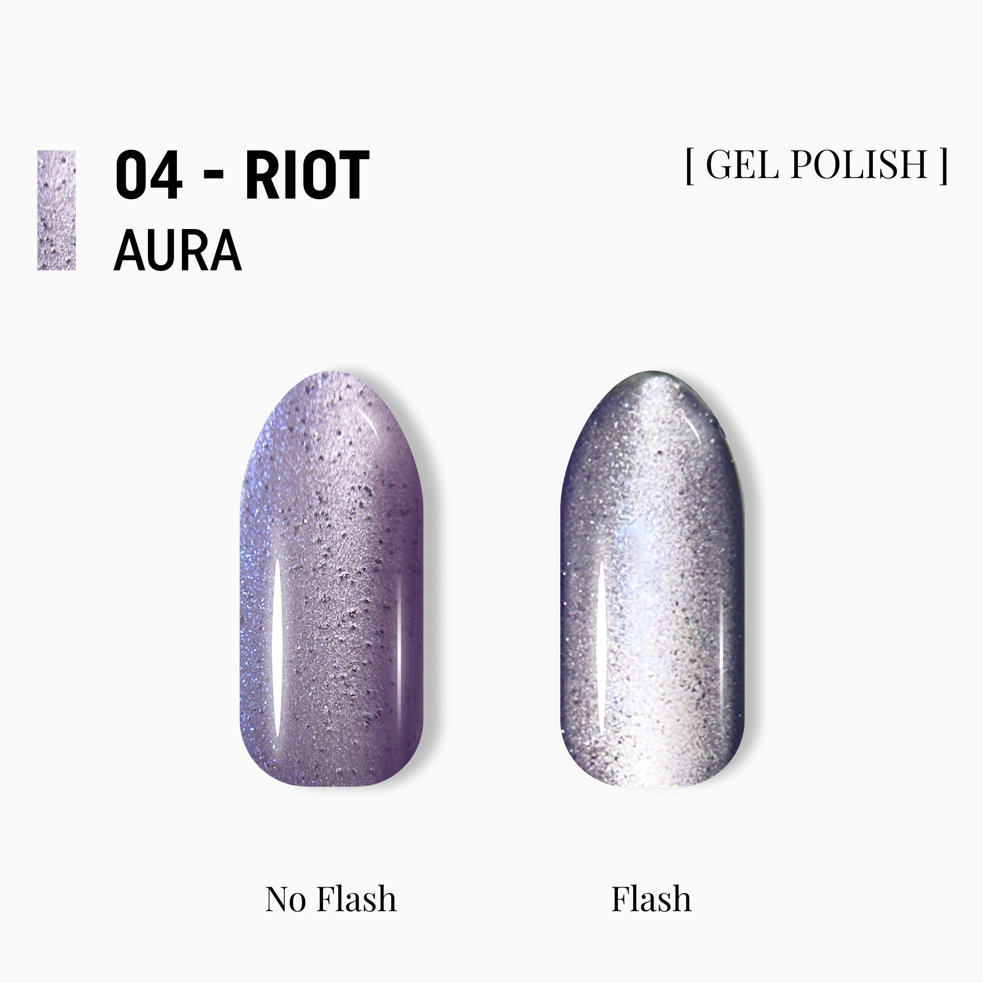 гель-лак “котяче око” Aura 