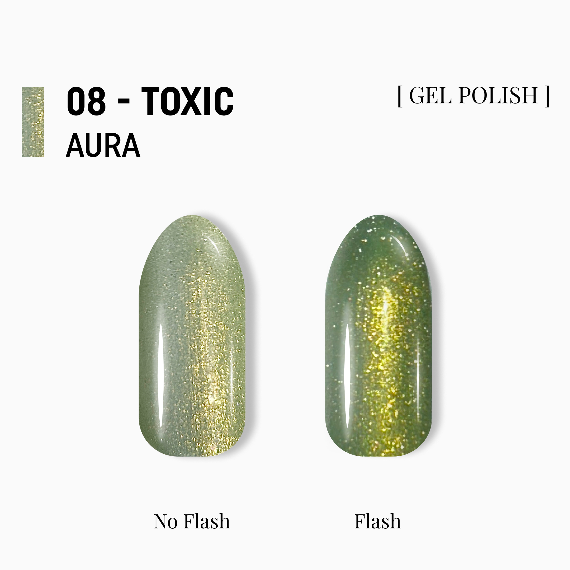 гель-лак “котяче око” Aura 