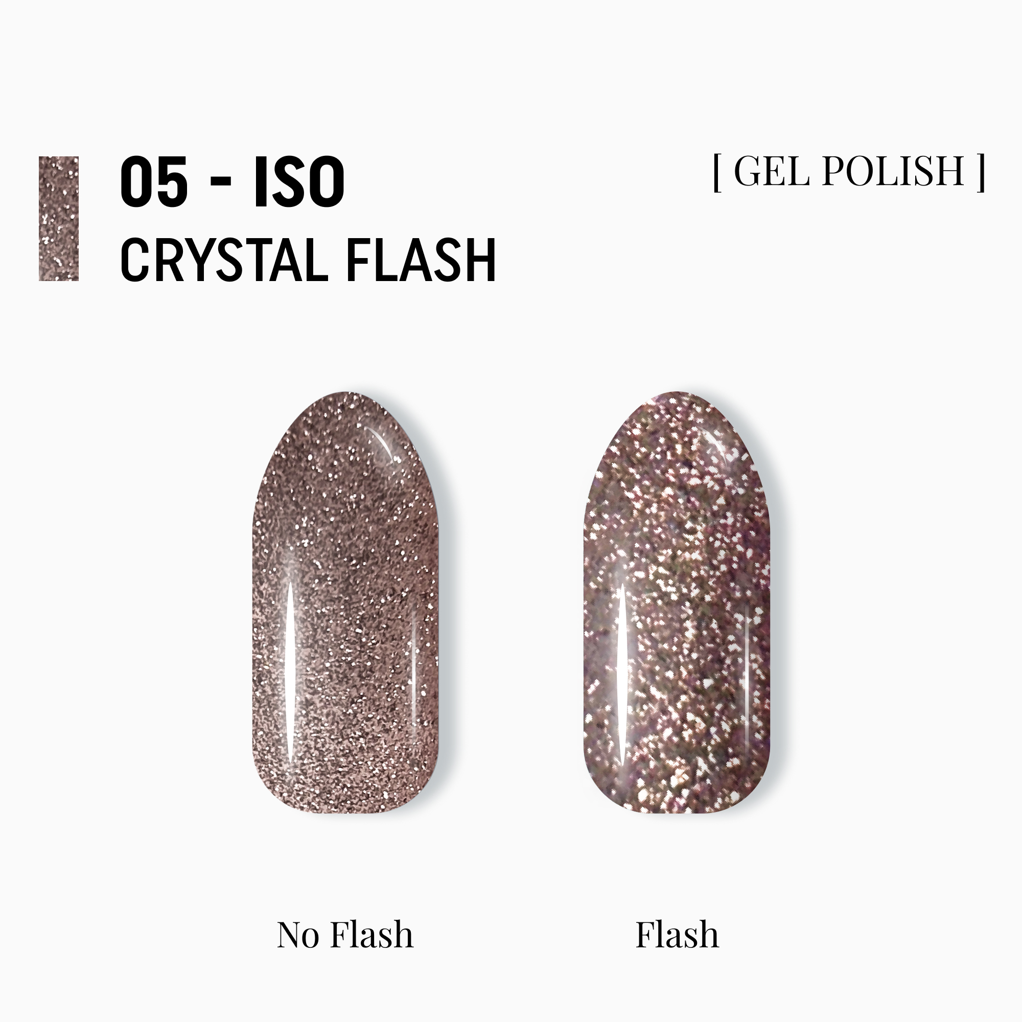 гель-лак "котяче око" Crystal Flash