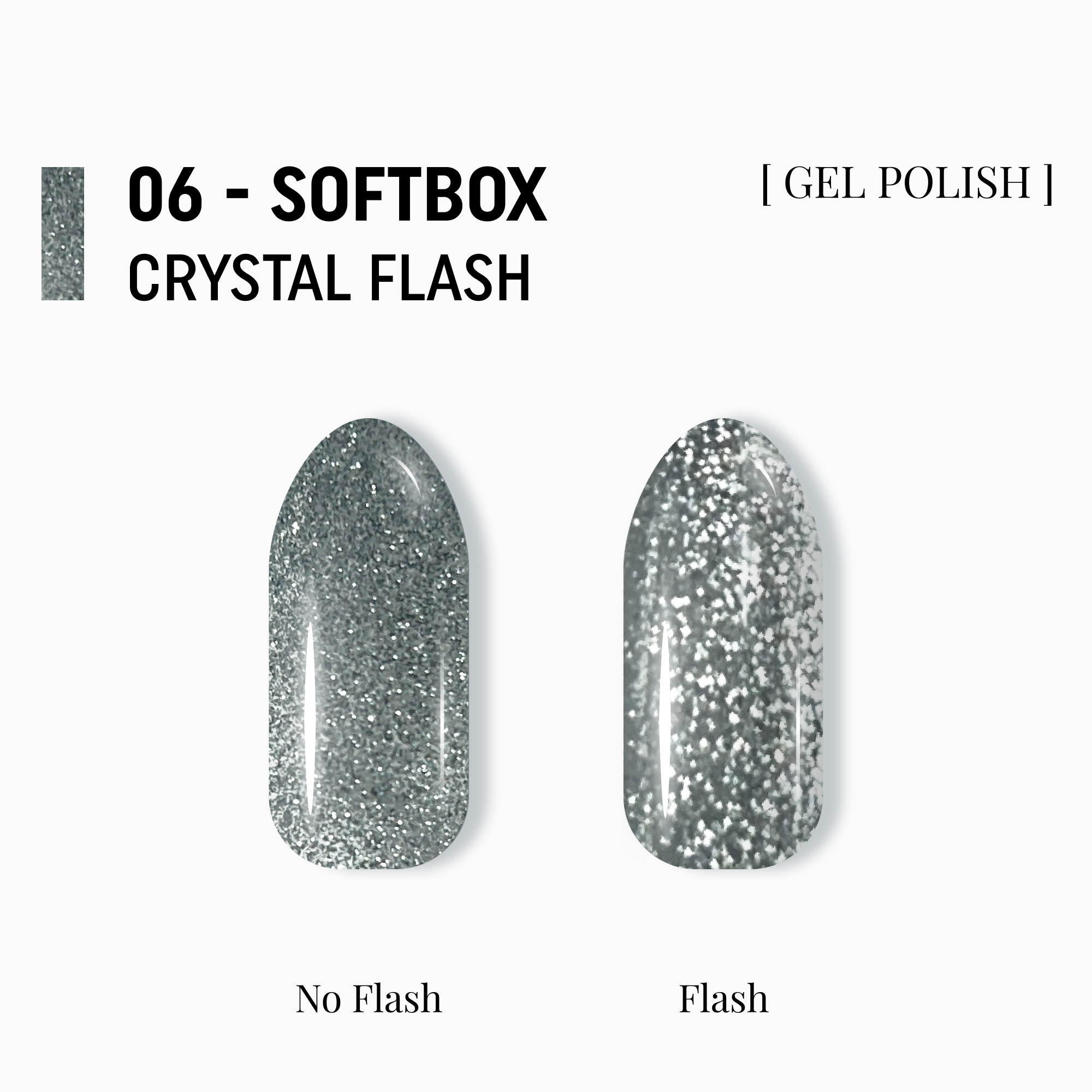 гель-лак "котяче око" Crystal Flash