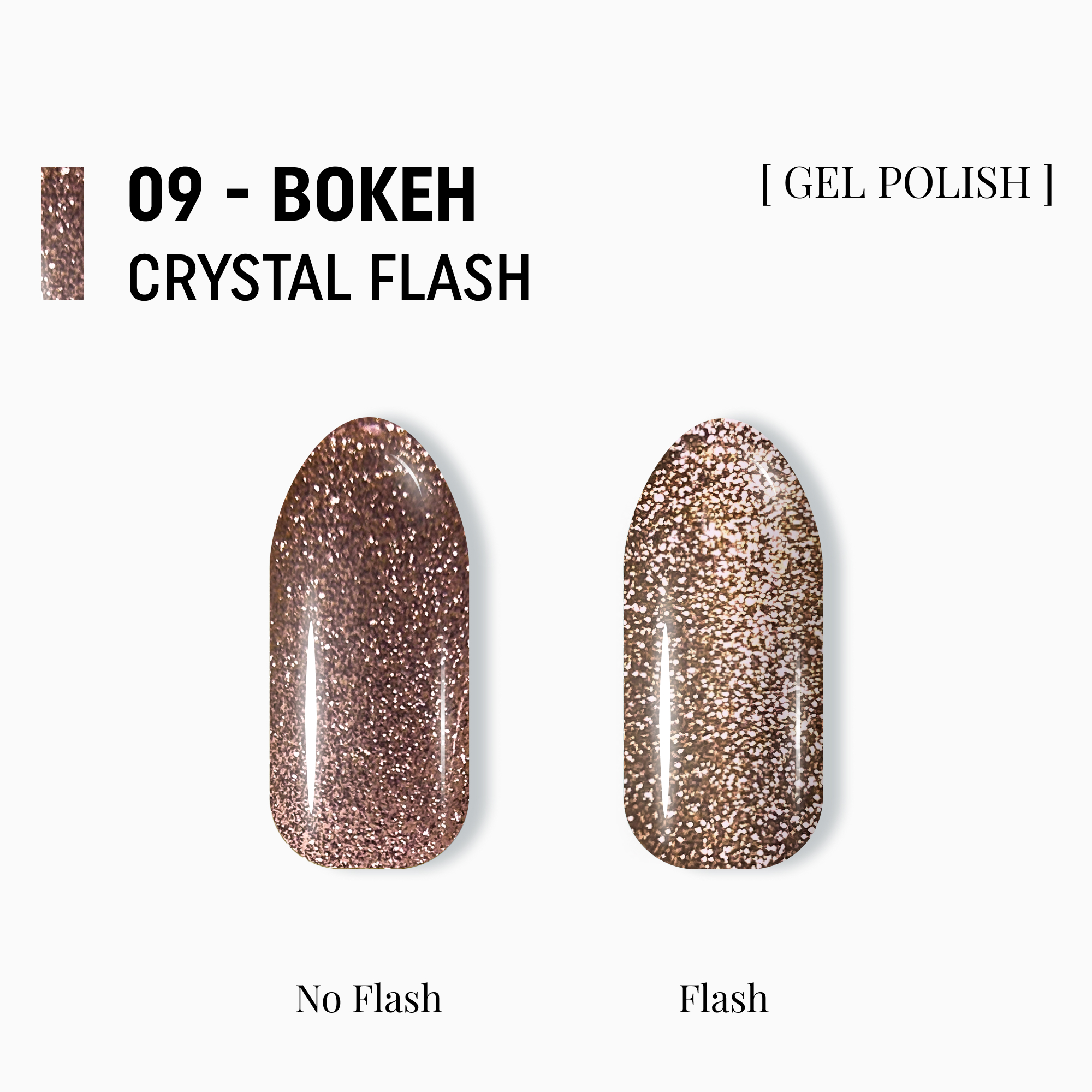 гель-лак "котяче око" Crystal Flash