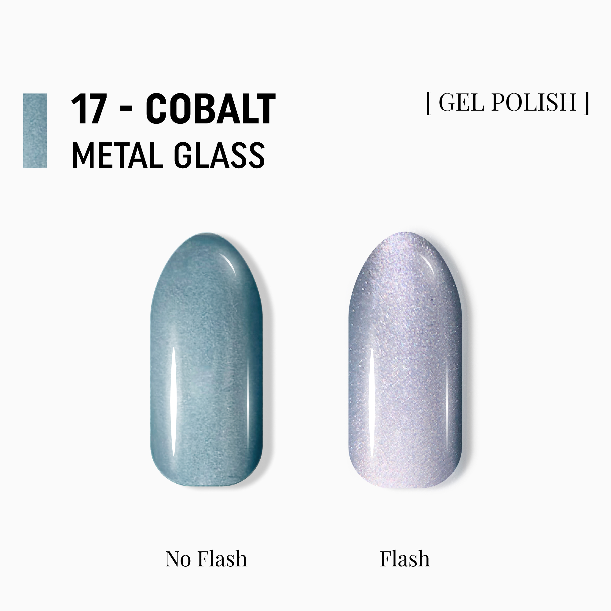 гель-лак "котяче око" Metal Glass