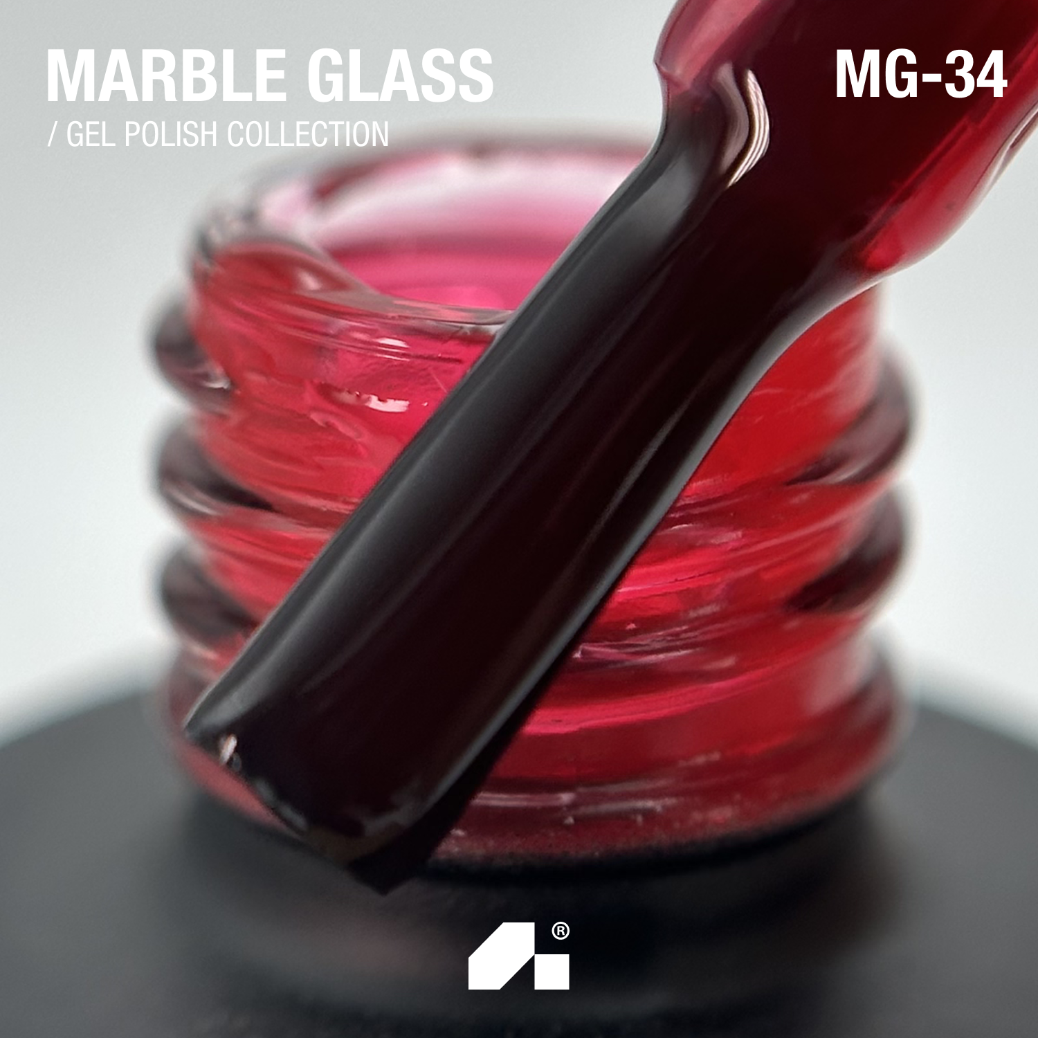 вітражний гель-лак Marble Glass