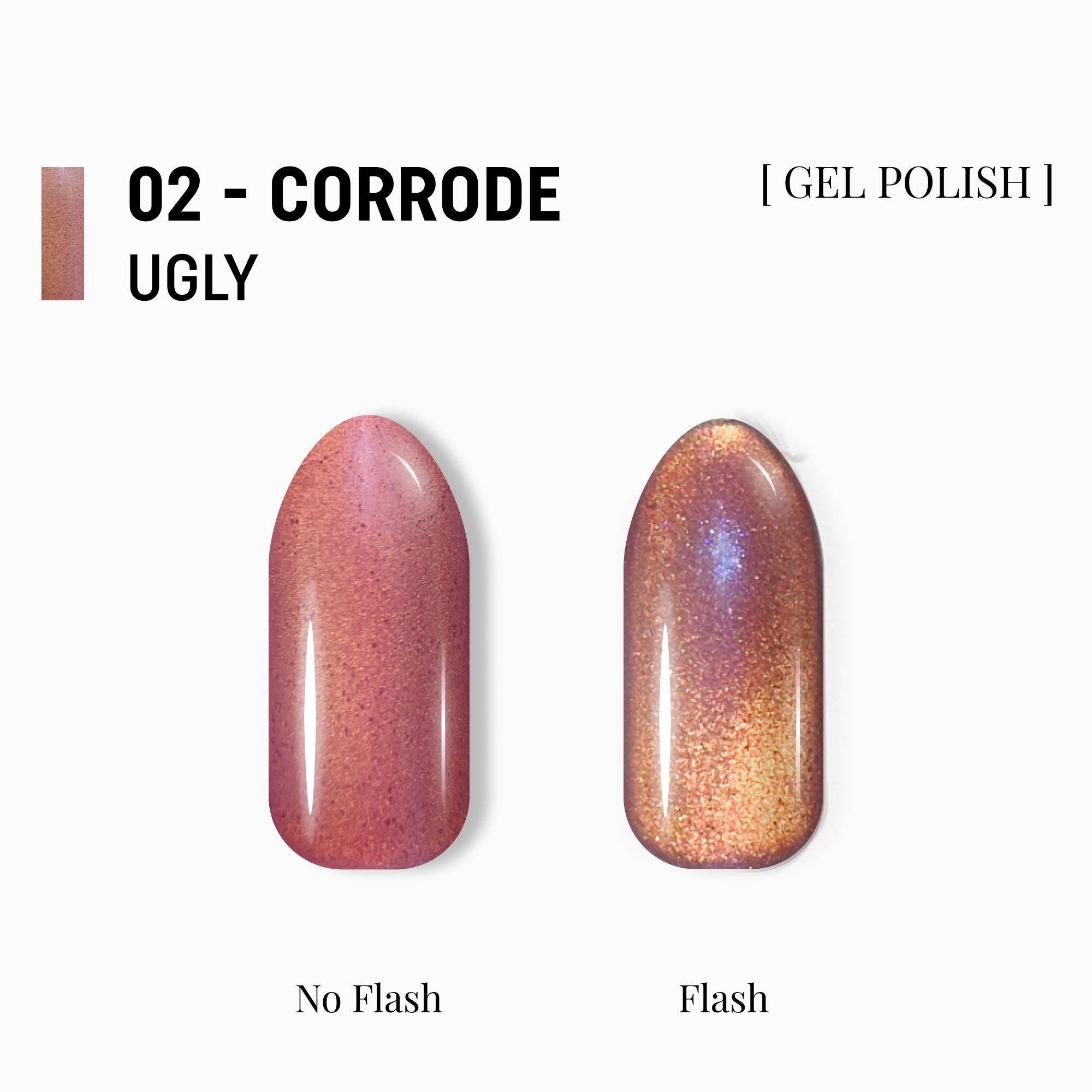 гель-лак “котяче око” Ugly 