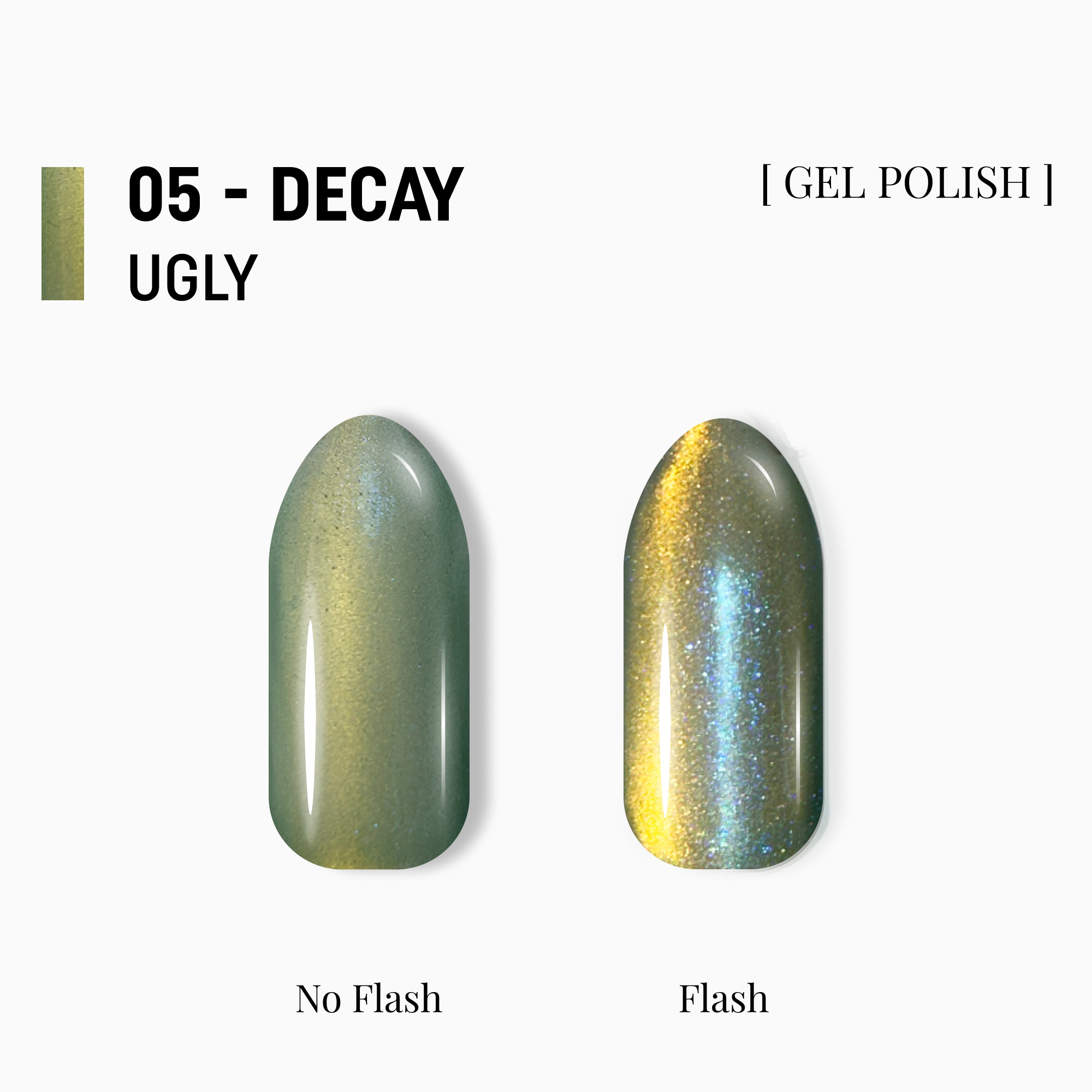 гель-лак “котяче око” Ugly 