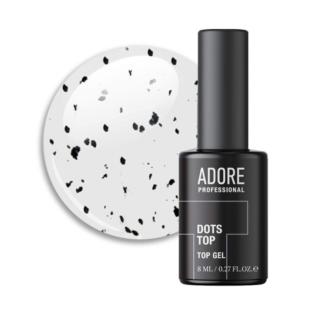глянцевий топ з крихтами DOTS TOP