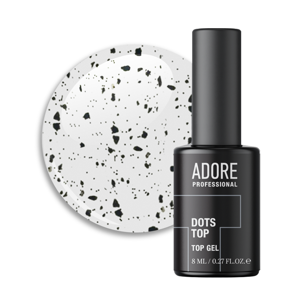 матовий топ з крихтами DOTS TOP